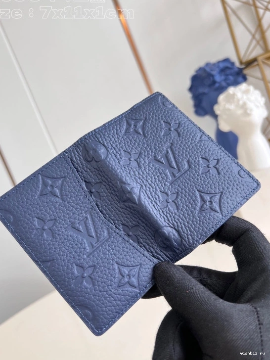 WIS Pocket Organizer-7.5*11.1*1 VUITTON cm LOUIS 0721